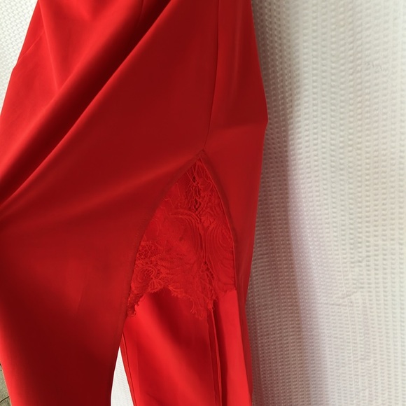 Women’s Passion Fusion Strapless Dress Sz S Vibrant Red - Picture 3 of 5